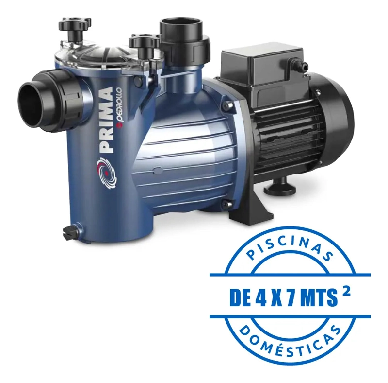 BOMBA DE PISCINA PRIMA 100M 1HP 220V PEDROLLO - 2