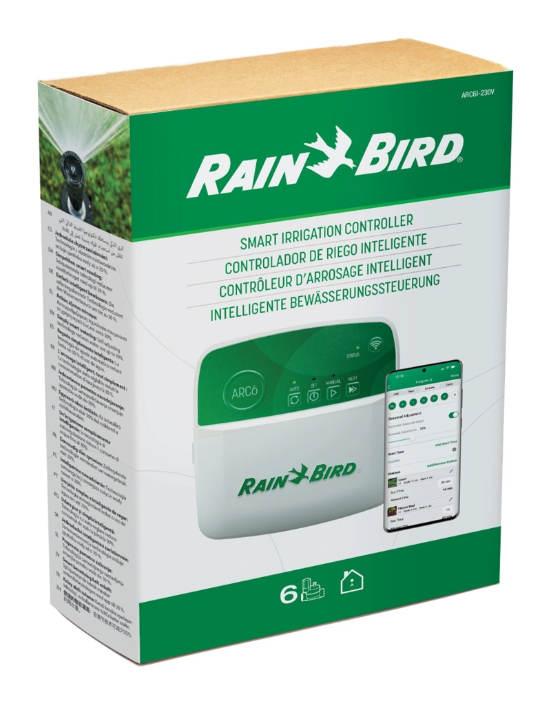 CONTROLADOR DE RIEGO 6 ESTACIONES INTERIOR RAIN BIRD - 3