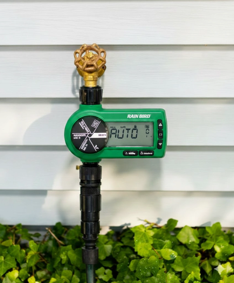 TEMPORIZADOR DE RIEGO PARA LLAVE RAIN BIRD - 4