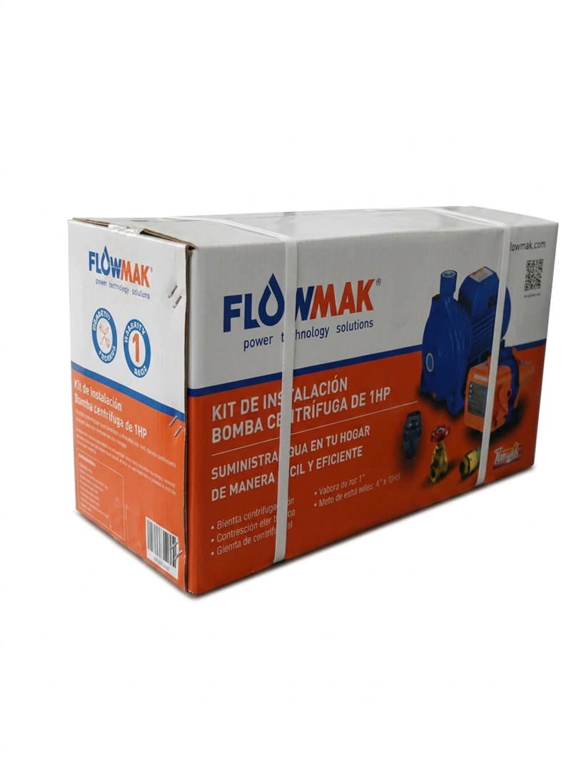 KIT BOMBA CENTRIFUGA 1HP 220V Y CONTROLADOR FLOWMAK - 2