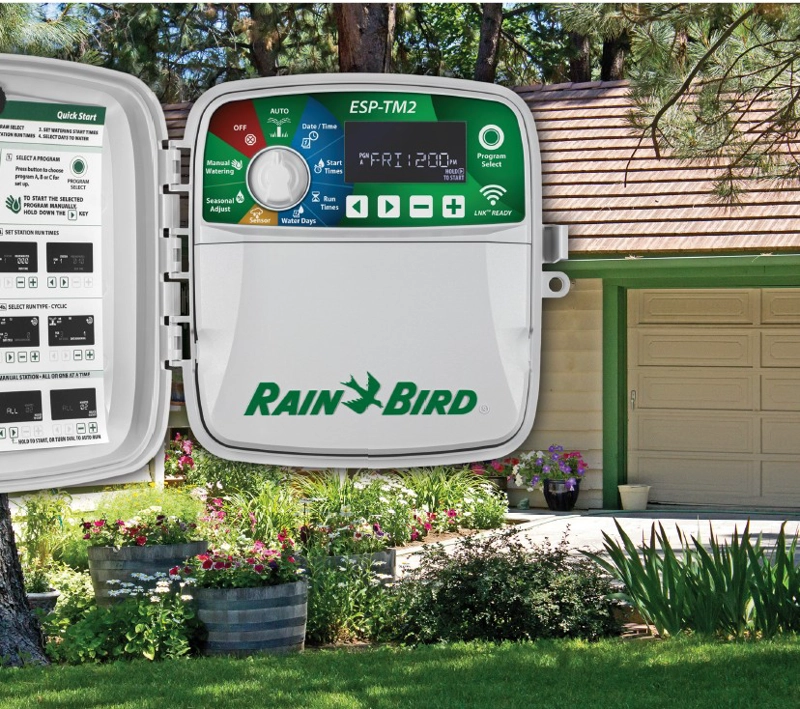 PROGRAMADOR DE RIEGO ESP-TM2 INTERIOR 6 ESTACIONES RAIN BIRD - 4