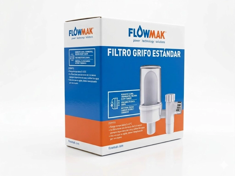 FILTRO DE AGUA PARA GRIFO LLAVE COCINA FLOWMAK - 2