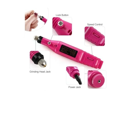 KIT TORNO MAQUINA PROFECIONAL  MANICURE PEDICURE - 2