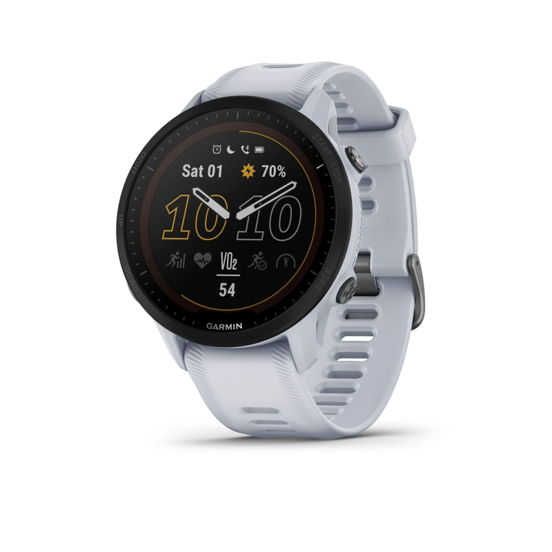 GARMIN SMARTWATCH FORERUNNER 955 SOLAR WHITESTONE