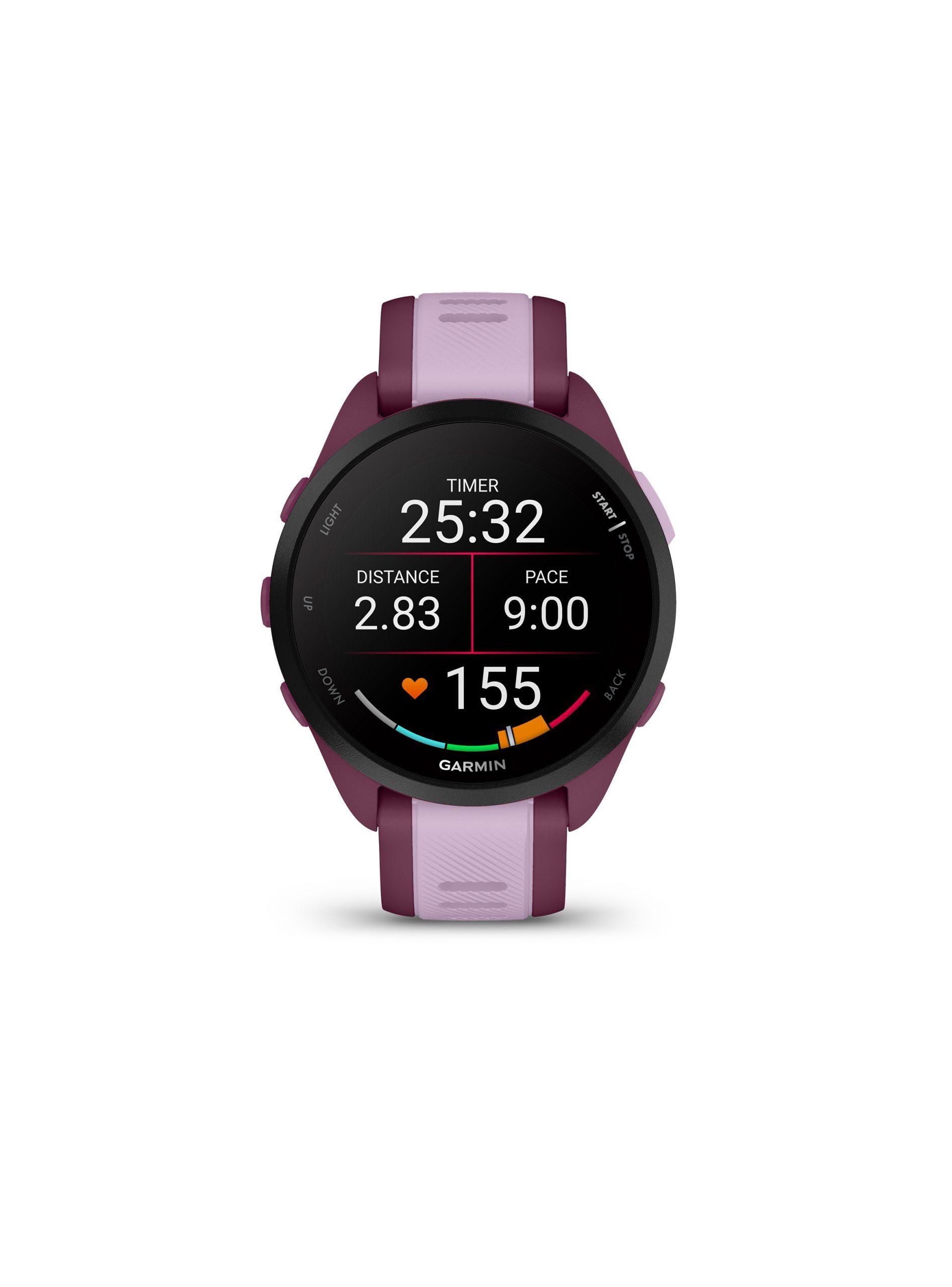 SMARTWATCH GARMIN FORERUNNER 165 MUSIC FUCSIA