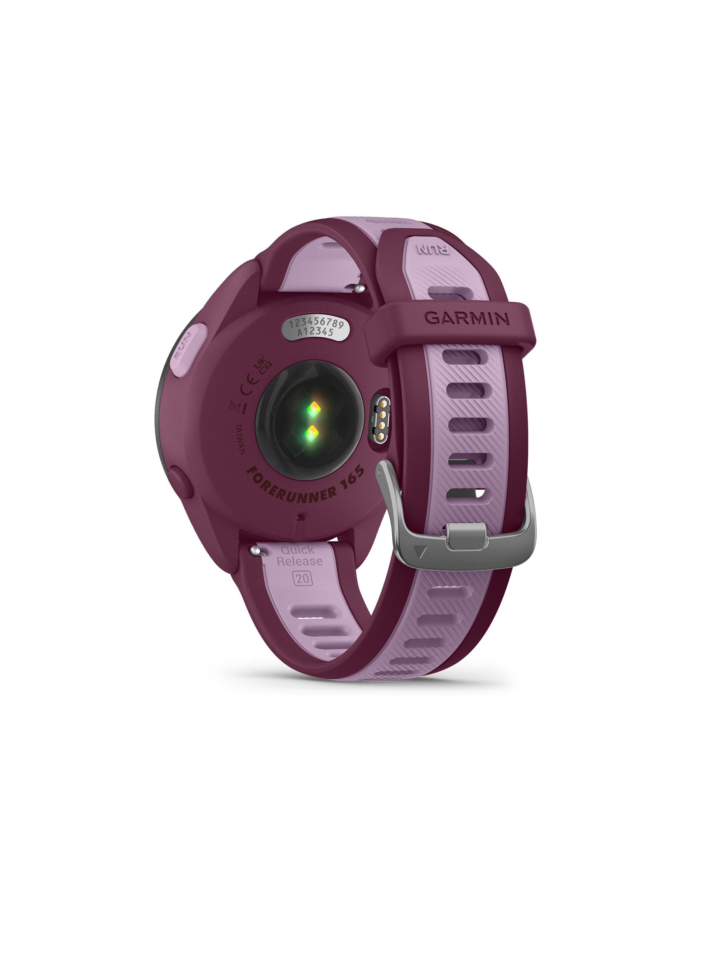 SMARTWATCH GARMIN FORERUNNER 165 MUSIC FUCSIA - 4