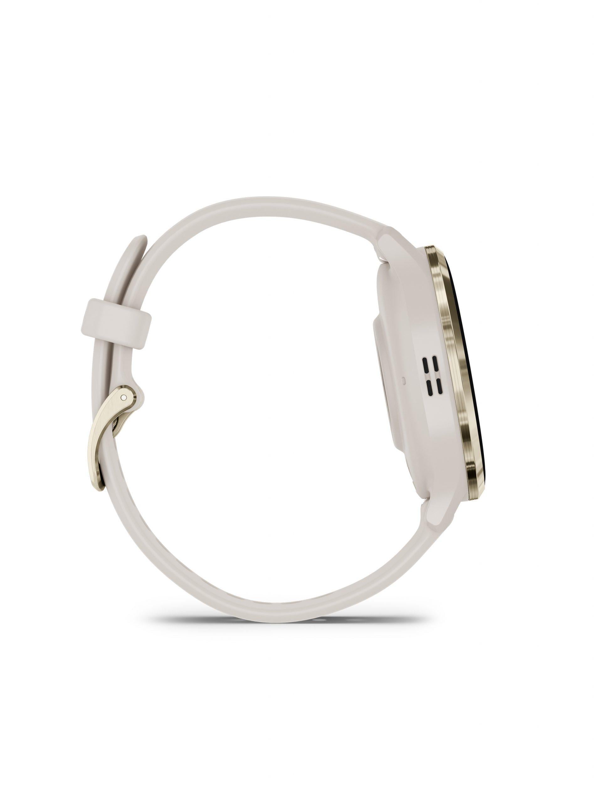 SMARTWATCH GARMIN VENU 3S CREMA IVORY + SOFT GOLD - 5