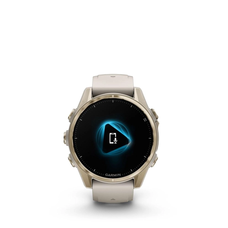FENIX 8 - 43 MM SAPPHIRE, LIGHT GOLD WITH GREY/DARK BROWN - 5