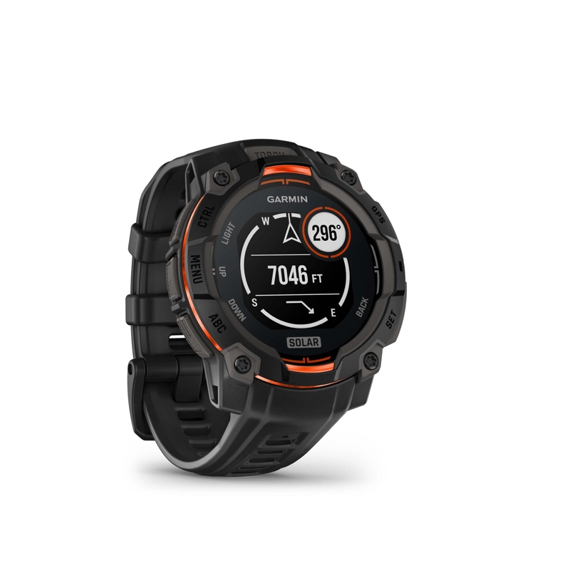 SMARTWATCH INSTINCT 3 SOLAR 45 MM NEGRO GARMIN - 3
