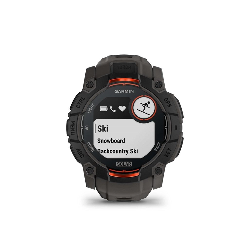 SMARTWATCH INSTINCT 3 SOLAR 50 MM NEUTRAL GARMIN - 2
