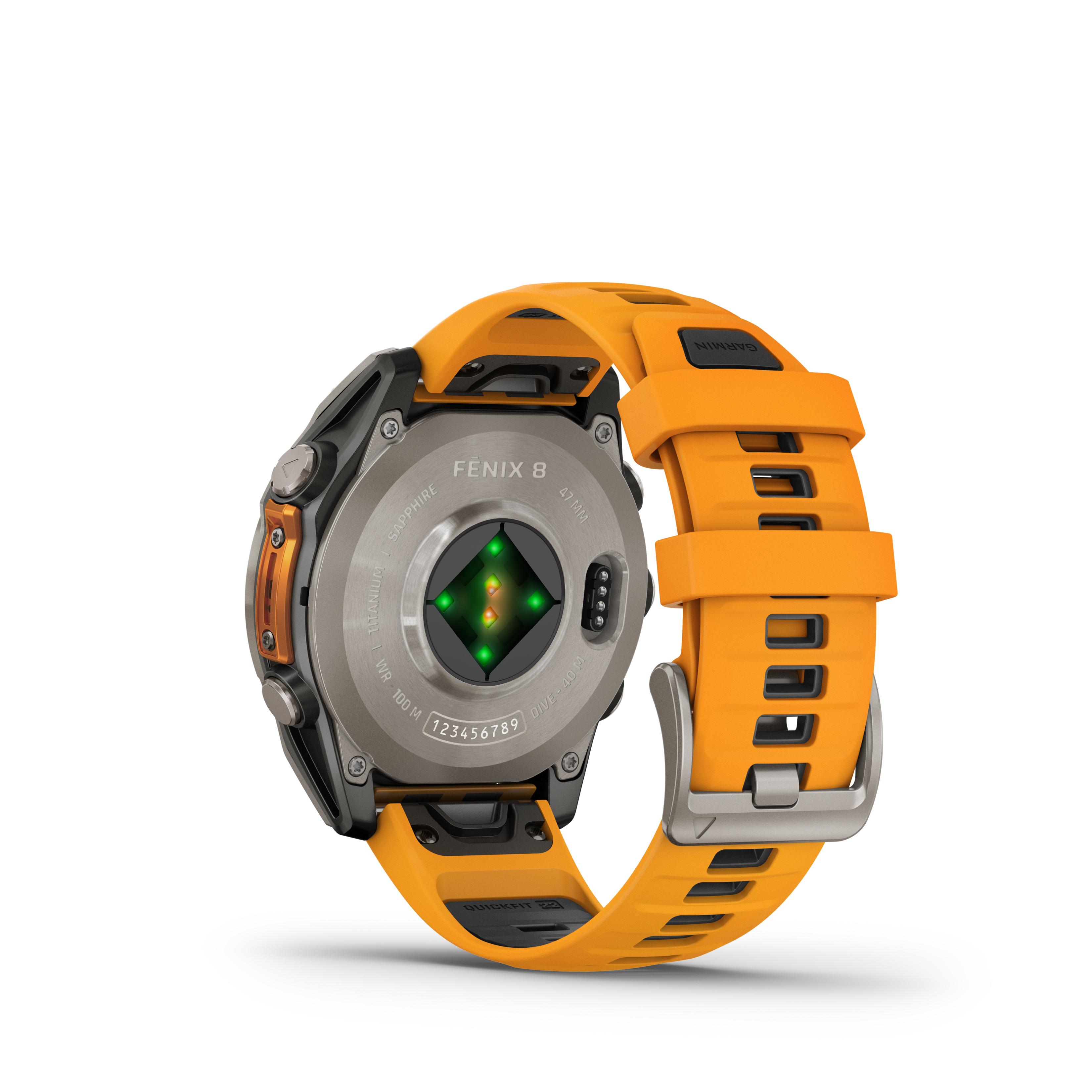 FENIX 8 - 47MM ORANGE - 4