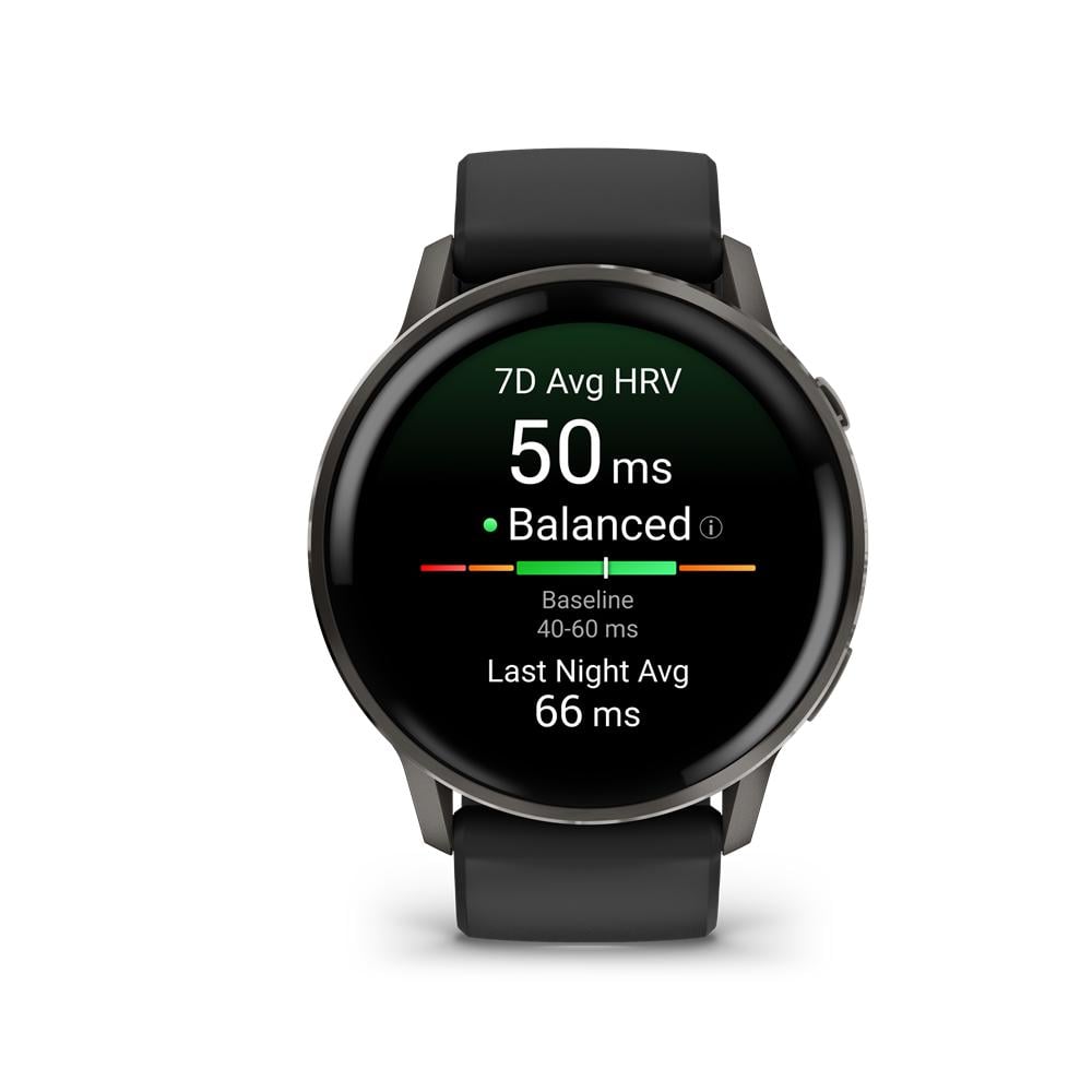 VENU 4 (45MM), GPS, WI-FI, BLACK W/ SLATE + BLACK, GARMIN - 2