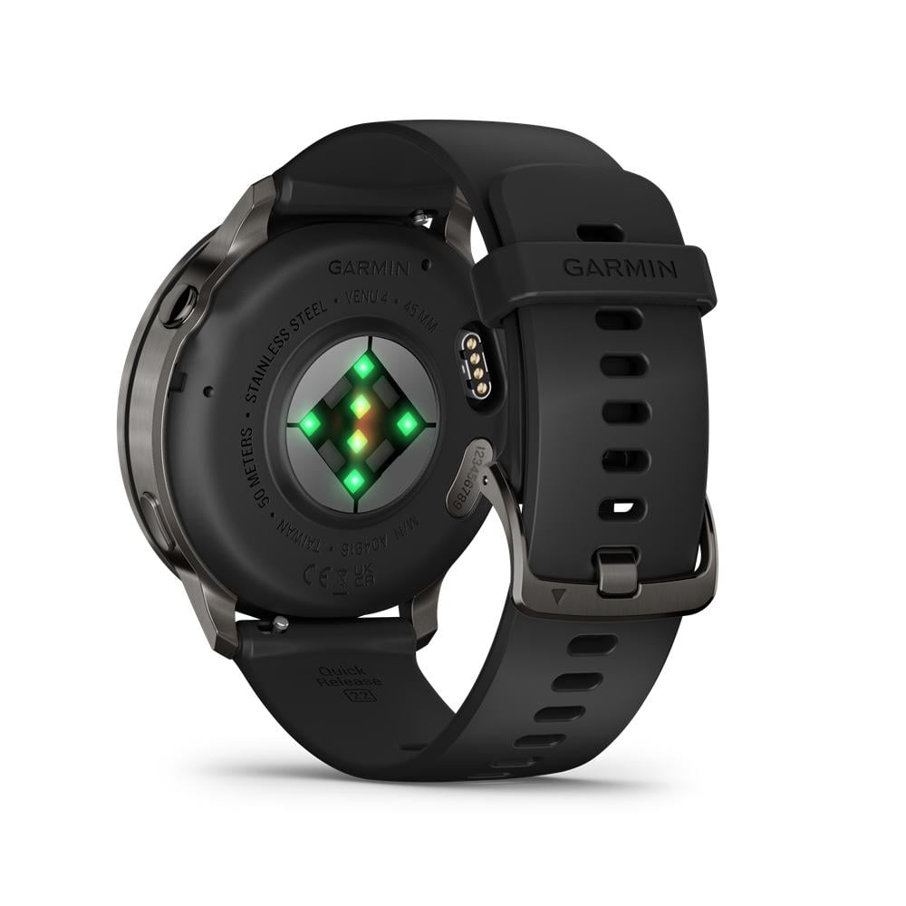 VENU 4 (45MM), GPS, WI-FI, BLACK W/ SLATE + BLACK, GARMIN - 4
