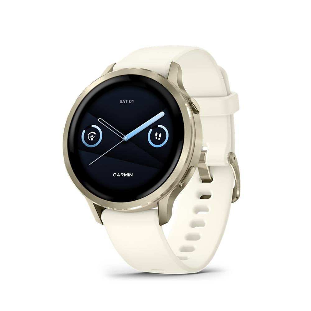 VENU 4 (41MM), GPS, WI-FI, BEIGE W/ LUNAR GOLD + BONE, GARMIN - 1
