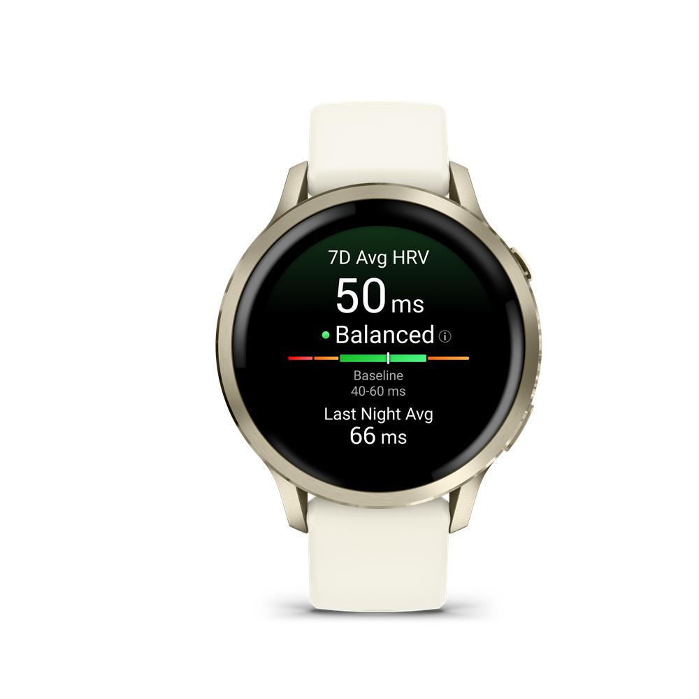 VENU 4 (41MM), GPS, WI-FI, BEIGE W/ LUNAR GOLD + BONE, GARMIN - 2