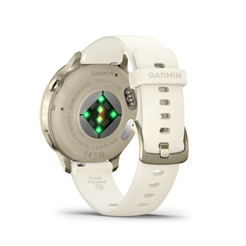 VENU 4 (41MM), GPS, WI-FI, BEIGE W/ LUNAR GOLD + BONE, GARMIN - 4