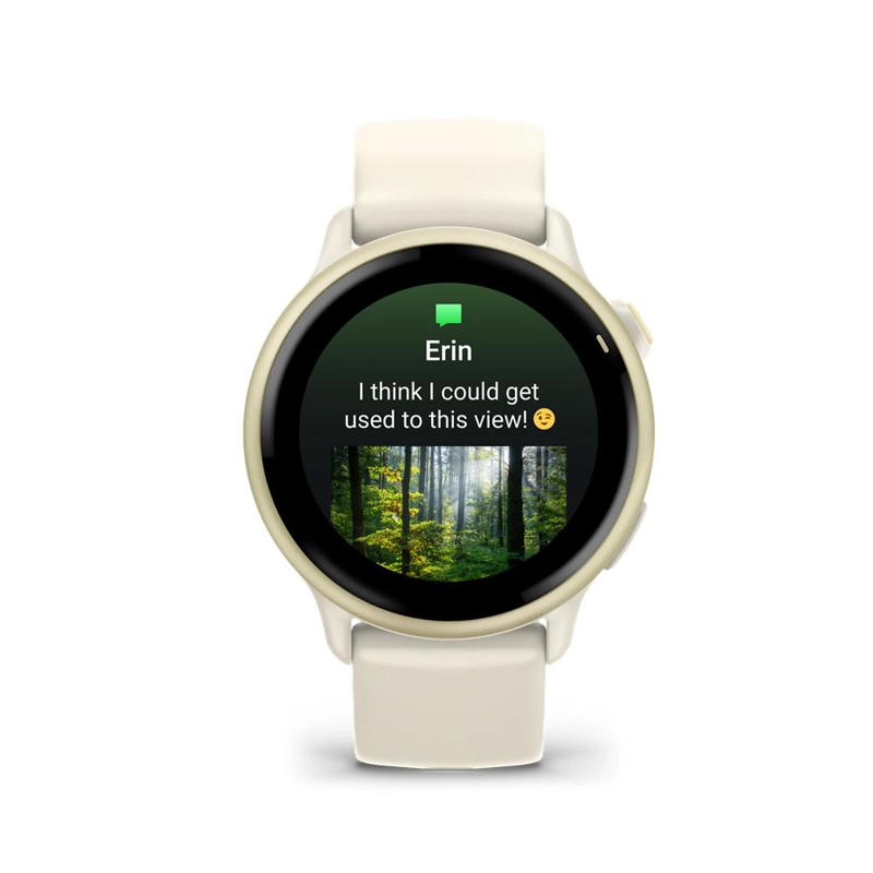 SMARTWATCH VIVOACTIVE 6 BONE/LUNAR GOLD GARMIN - 2