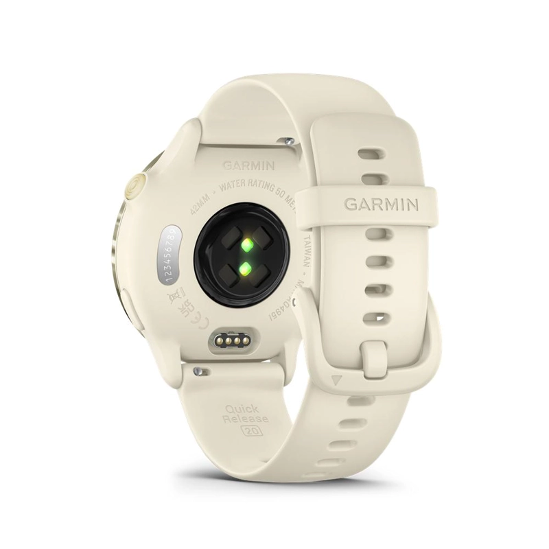SMARTWATCH VIVOACTIVE 6 BONE/LUNAR GOLD GARMIN - 4