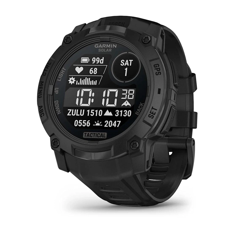 Smartwatch  Instinct 3 Tactical Solar 50mm Negro Garmin - 1
