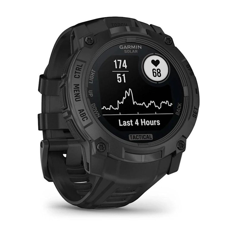 Smartwatch  Instinct 3 Tactical Solar 50mm Negro Garmin - 2