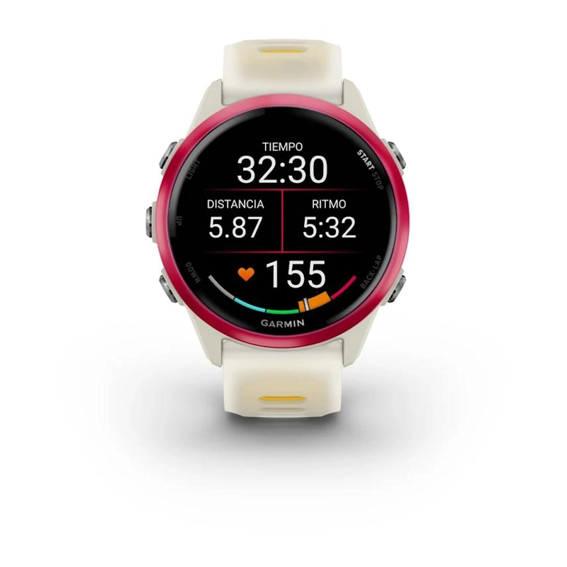 FORERUNNER 570 - 42MM, BONE/RASPBERRY/MANGO - 2