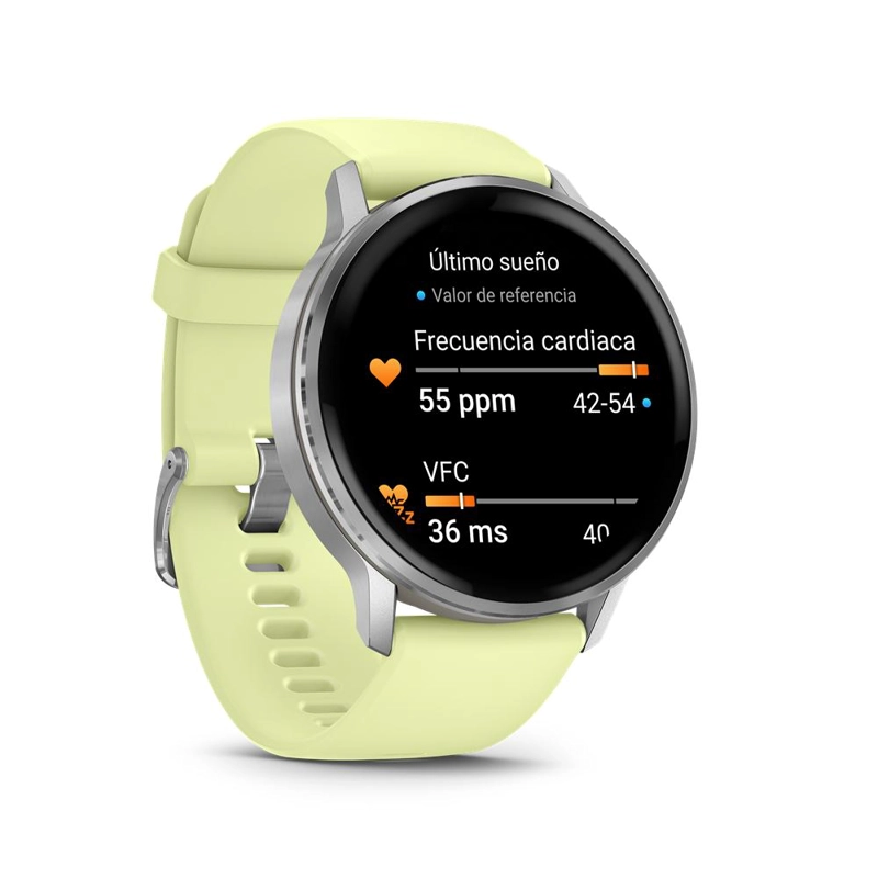 SMARTWATCH VENU 4 (45MM) GRAY SILVER CITRON GARMIN - 3
