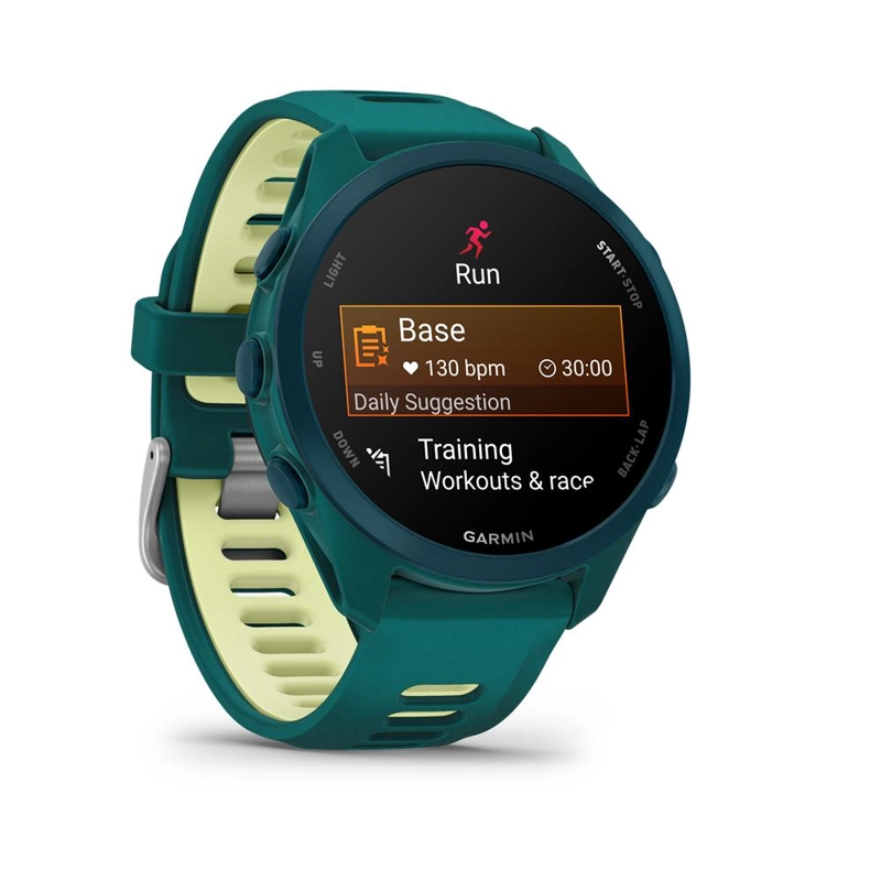 SMARTWATCH FORERUNNER 170 MUSIC TEAL GREEN/CITRON GARMIN - 6