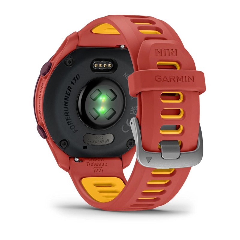 SMARTWATCH FORERUNNER 170 MUSIC RED PINK/MANGO GARMIN - 4
