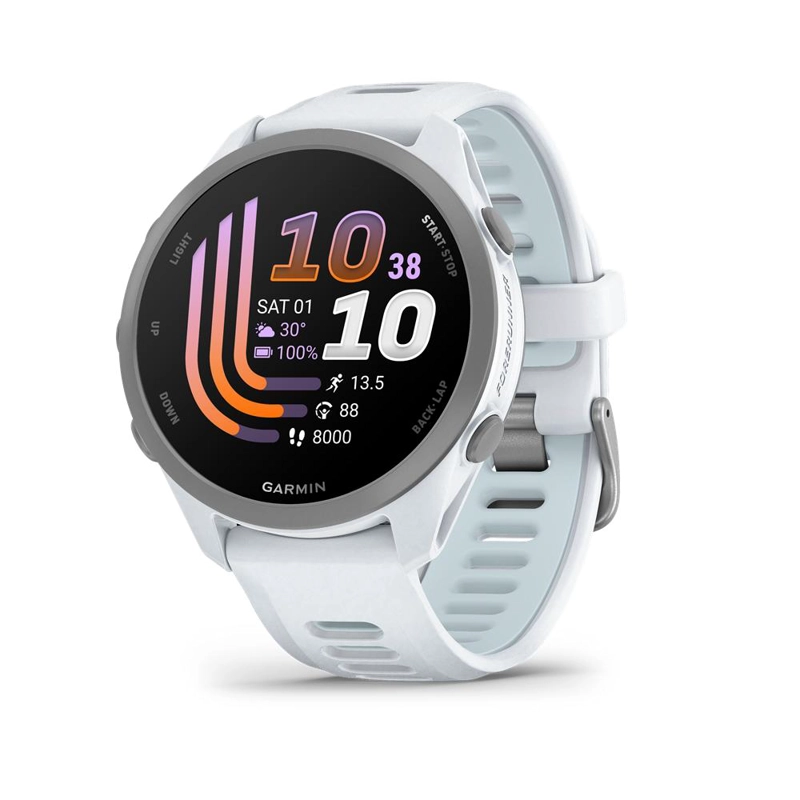 SMARTWATCH FORERUNNER 170 WHITESTONE/CLOUD BLUE GARMIN - 1