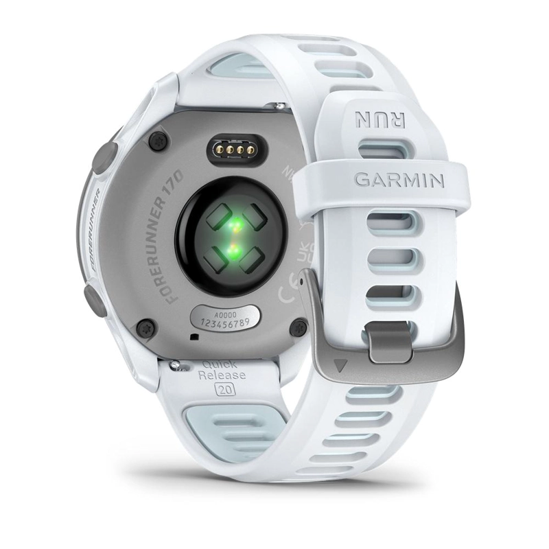SMARTWATCH FORERUNNER 170 WHITESTONE/CLOUD BLUE GARMIN - 4