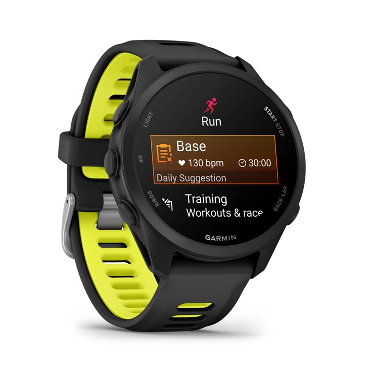 SMARTWATCH FORERUNNER 170 BLACK/AMP YELLOW GARMIN - 2