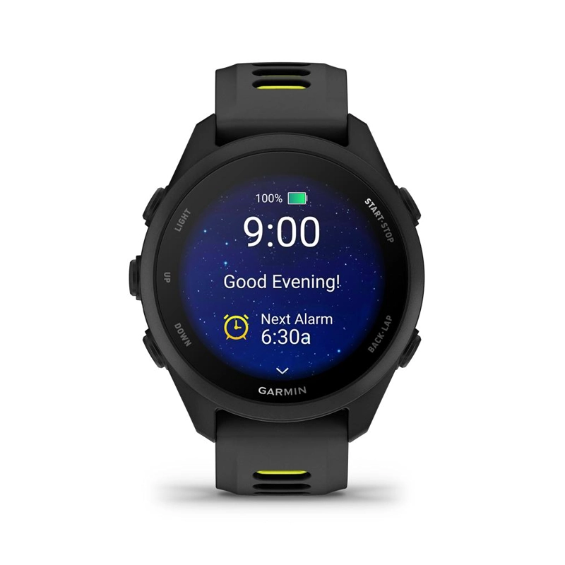 SMARTWATCH FORERUNNER 170 BLACK/AMP YELLOW GARMIN - 3