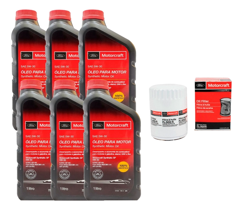 KIT MANTENCION FORD EXPLORER SINTETICO ACEITE 5W30 + FILTRO - 1