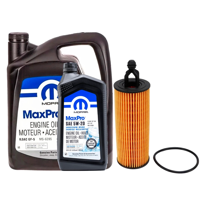 KIT FILTRO ACEITE + ACEITE MOPAR 3.6L 2007-2020 MO349 - 1
