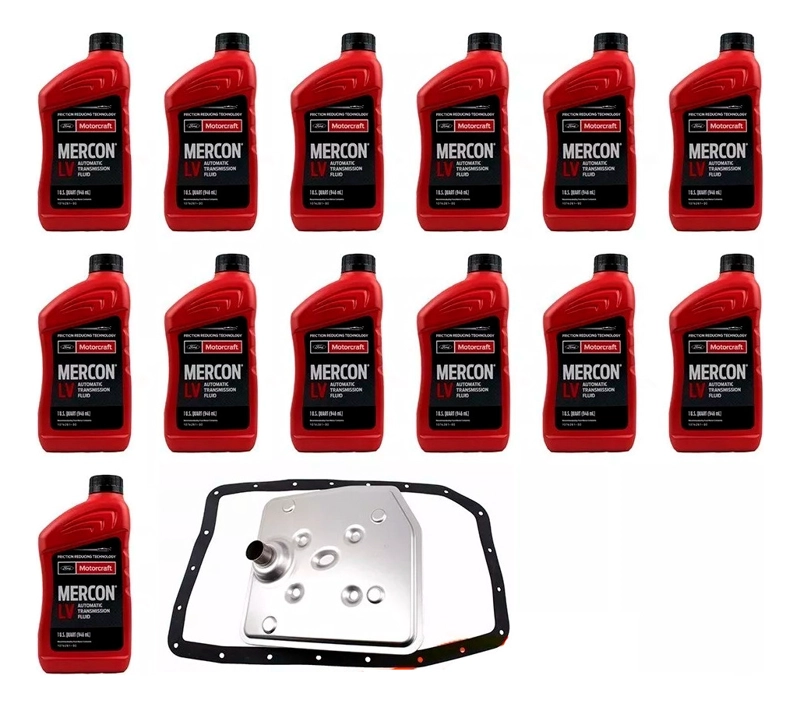 KIT MERCON LV F-150 12.3 LTS ORIGINAL TRANSMISON 6R80 ATF - 1