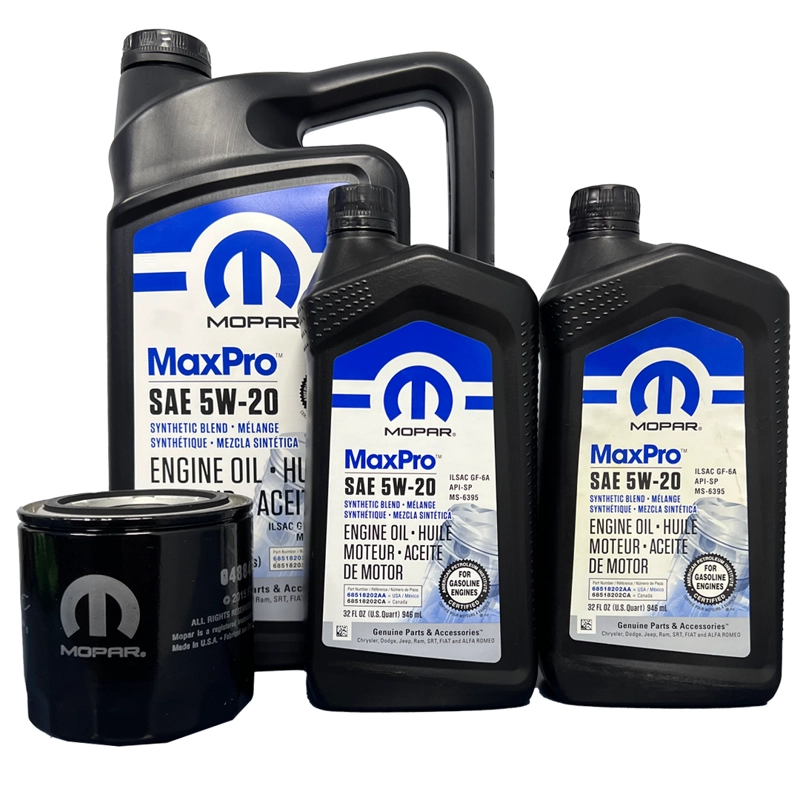 KIT FILTRO ACEITE + ACEITE DODGE DURANGO 5.7L 2007-2014 - 1