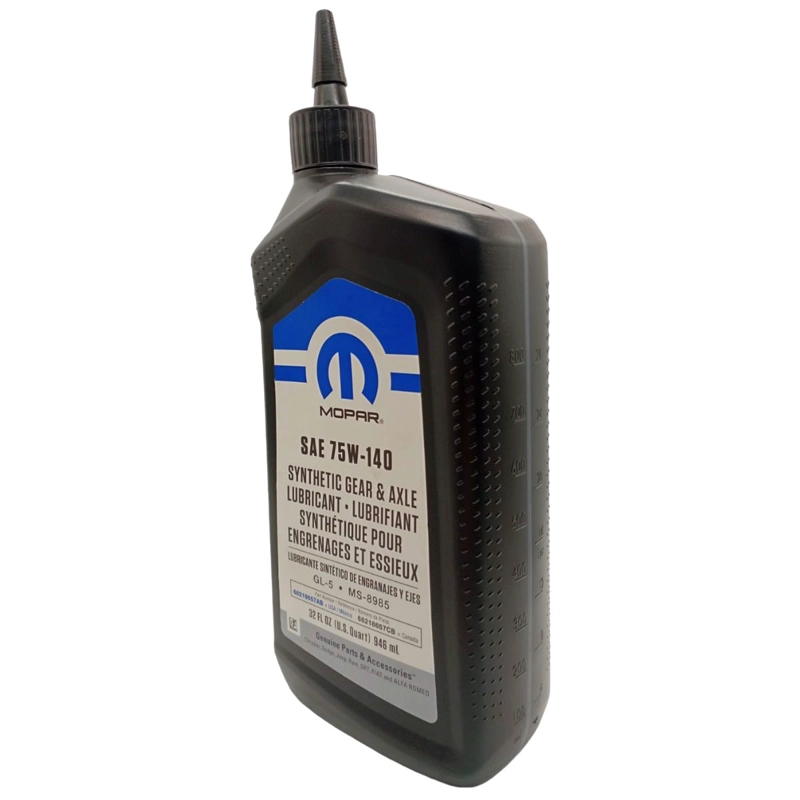 ACEITE DIFERENCIAL 75W140 MOPAR / DODGE / JEEP BIDON 946 ML - 3