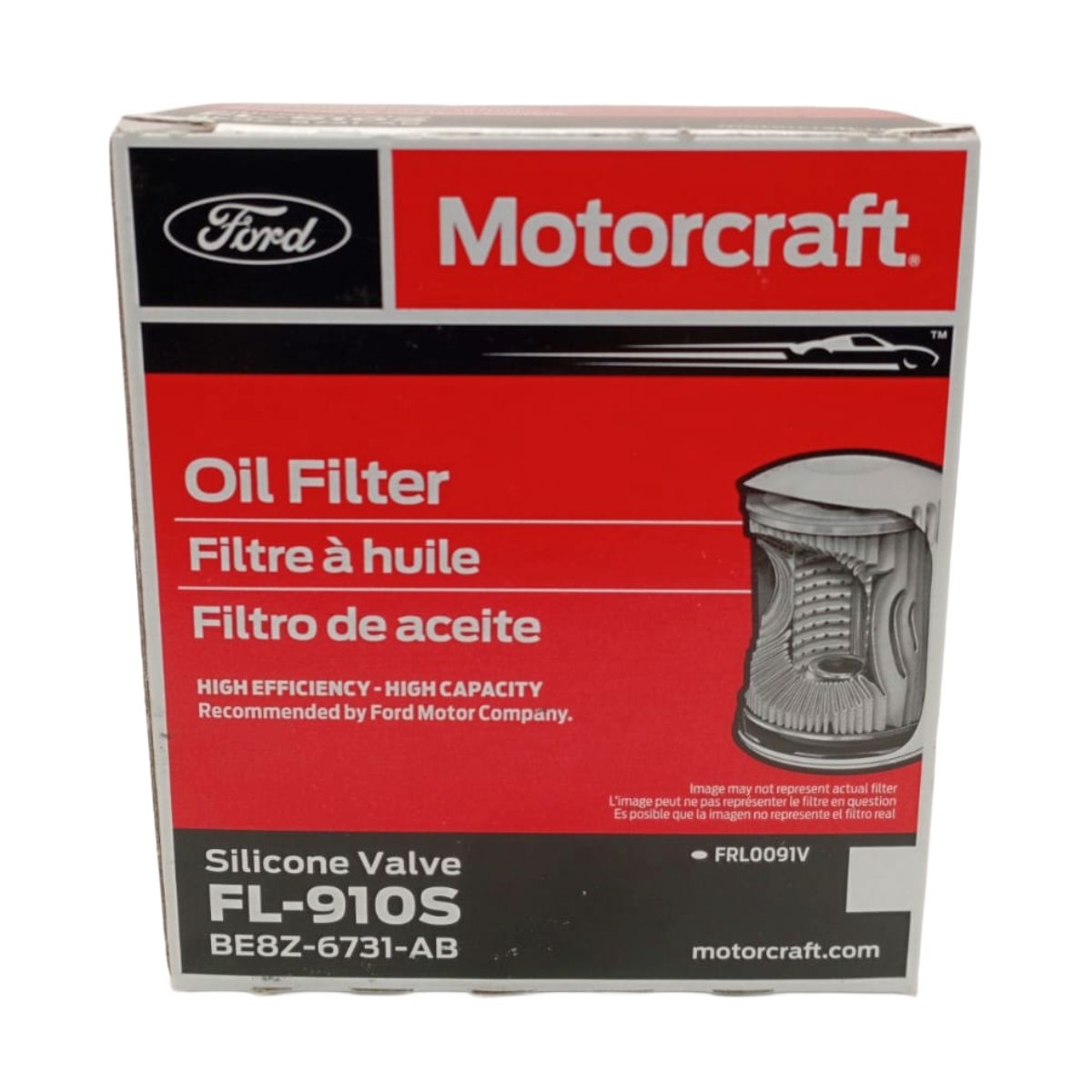 FILTRO ACEITE FORD FL910S FOCUS 2003-2018 - 3