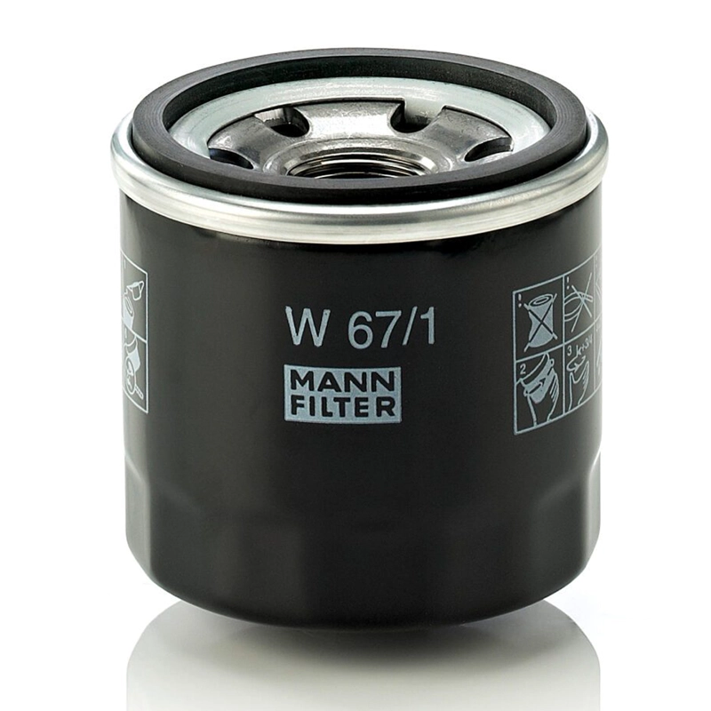 FILTRO ACEITE NISSAN X TRAIL MANN - 2