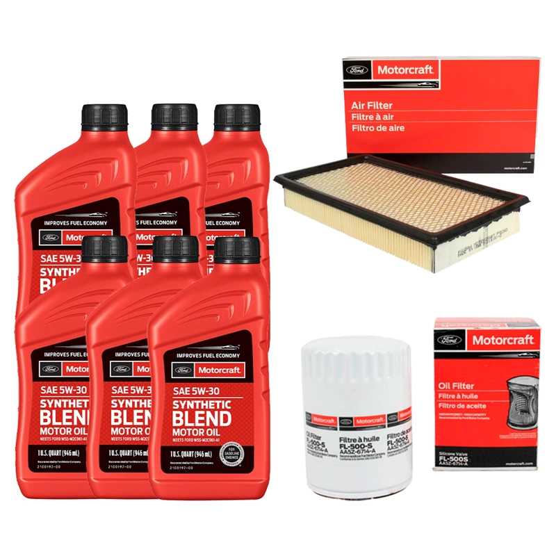 KIT MANTENCION FORD EDGE 3.5 FILTRO ACEITE + ACEITE + AIRE - 1