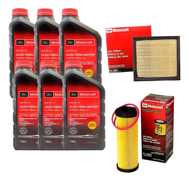 KIT MANTENCION FORD F150 2.7L FILTRO ACEITE + ACEITE+F. AIRE - 1
