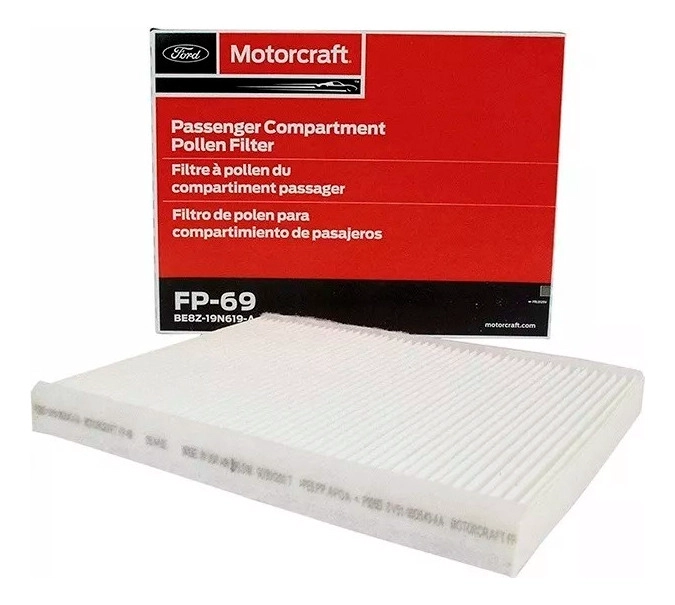 FILTRO CABINA/POLEN FORD FIESTA 2011-2020 MOTORCRAFT - 1