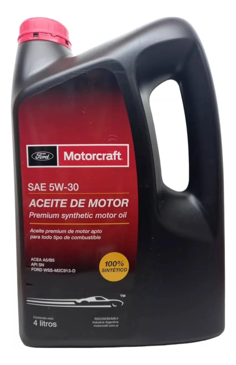 KIT MANTENCION FORD RANGER 3.2 ACEITE SINTET. +FILTRO ACEITE - 2