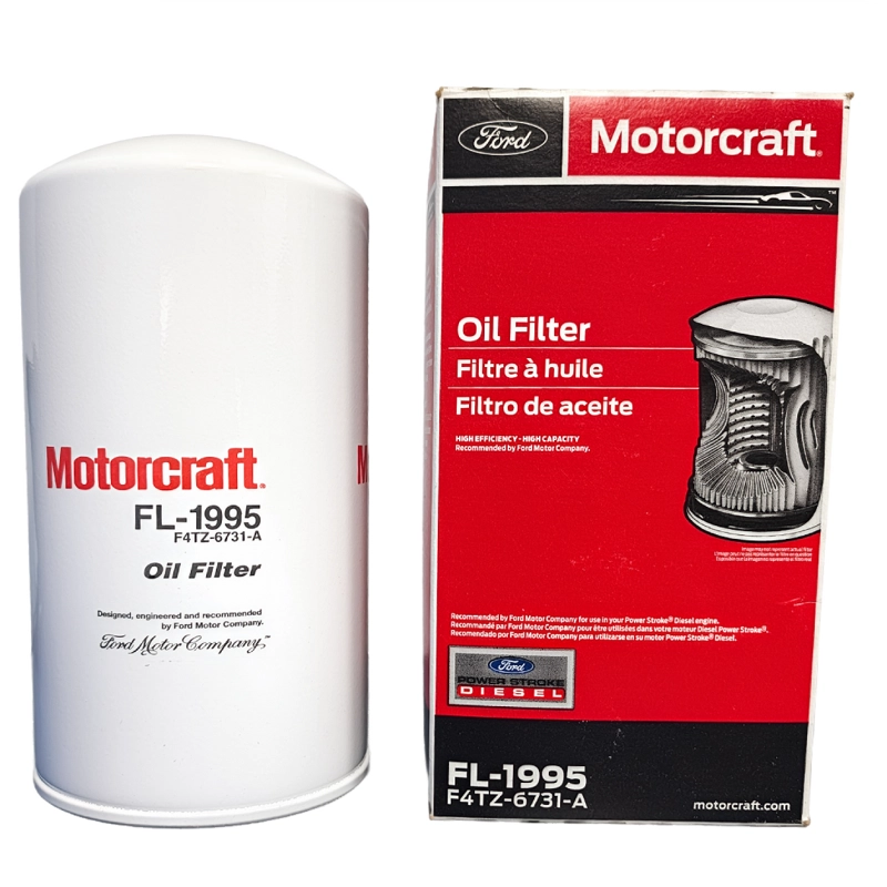 FILTRO ACEITE FORD 7.3 1994-2003 FL-1995 MOTORCRAFT - 1