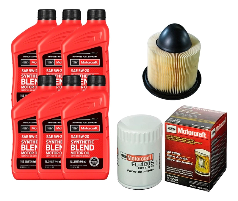 KIT FORD F150 MOTORCRAFT FILTRO ACEITE+AIRE+ACEITE MOTOR 4,2 - 1