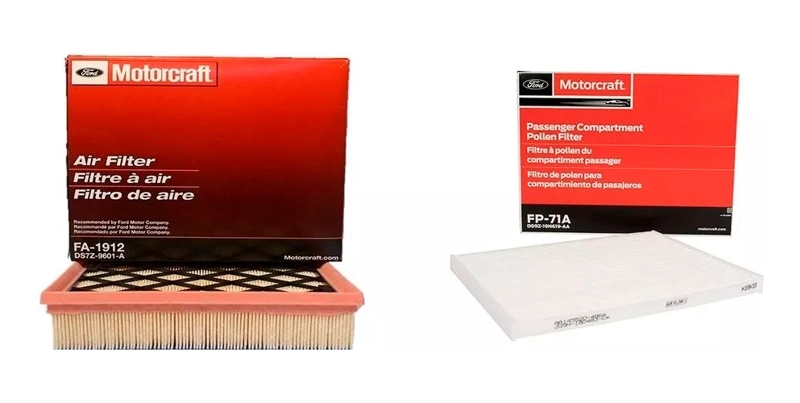 KIT FILTRO AIRE + POLEN FORD FUSION 2013-2020 MOTORCRAFT - 1