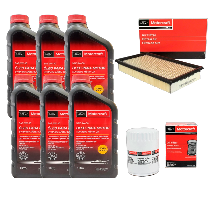 KIT MANTENCION FORD EDGE 3.5 ACEITE SINT. FILT ACEITE Y AIRE - 1