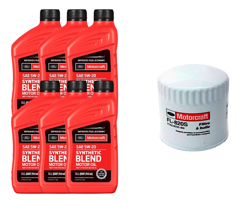 KIT MANTENCION FORD F150 4.6L ACEITE MOTOR CON FILTRO - 1