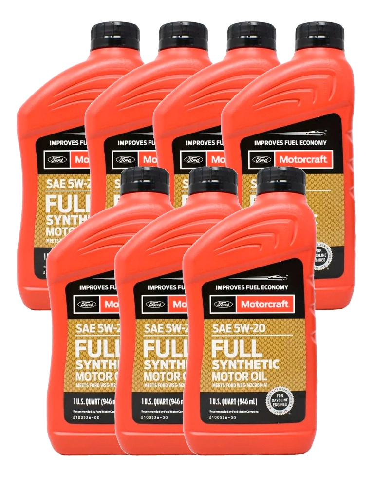 ACEITE FORD MOTORCRAFT 5W20 FULL SINTETICO (7 UNIDADES) - 1