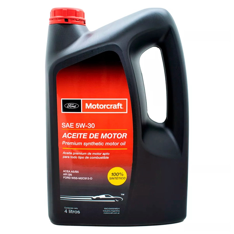 ACEITE MOTOR DIESEL 5W30 FULL FORD MOTORCRAFT 4L - 1